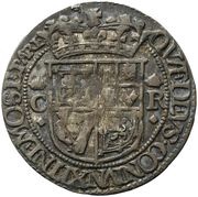6 Shillings - Charles I 3rd Coinage, 3rd Issue, United Kingdom, 1639-1641 reverse image