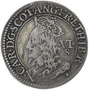 ½ Merk - Charles I 2nd Coinage, Pattern obverse image