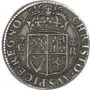 ½ Merk - Charles I 2nd Coinage, Pattern, United Kingdom, 1636 reverse image