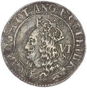 ½ Merk - Charles I 3rd Coinage, 1st Issue obverse image