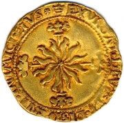 ½ Unicorn - James V 1st Coinage, United Kingdom, 1518-1526 reverse image