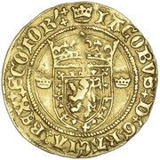 1 Lion - James II 2nd Coinage, 2nd Issue, Type I obverse image