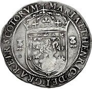 ⅓ Ryal - Mary and Henry Darnley 4th Period, Countermark of 1578 obverse image