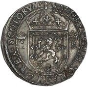 ⅓ Ryal - James VI 1st Coinage obverse image