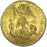 1 Angel - Charles I 1st Coinage obverse image