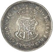10 Shillings - William and Mary, United Kingdom, 1689 reverse image