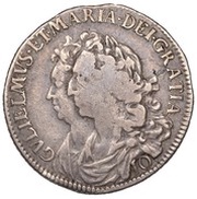 10 Shillings - William and Mary obverse image