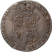 10 Shillings - Anne, United Kingdom, 1706 reverse image