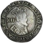 12 Shillings - James VI 9th Coinage obverse image