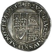 12 Shillings - James VI 9th Coinage, United Kingdom, 1605-1609 reverse image