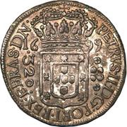 320 Réis - Pedro II Rio de Janeiro and Pernambuco Mints obverse image