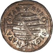 320 Réis - Pedro II Rio de Janeiro and Pernambuco Mints, Brazil, 1699-1702 reverse image