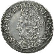 12 Shillings - Charles I 3rd Coinage, 3rd Issue obverse image