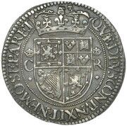 12 Shillings - Charles I 3rd Coinage, 3rd Issue, United Kingdom, 1639-1641 reverse image