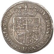 12 Shillings - Charles I 3rd Coinage, 4th Issue, United Kingdom, 1639-1641 reverse image