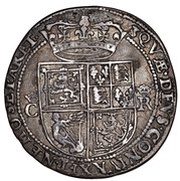12 Shillings - Charles I 3rd Coinage, 5th Issue, United Kingdom, 1641-1642 reverse image