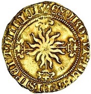 1 Unicorn - James IV Type I, United Kingdom, 1488-1513 reverse image