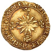 1 Unicorn - James V 1st Coinage, United Kingdom, 1518-1526 reverse image
