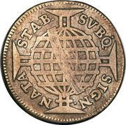 320 Réis - José I Light Type - Lisbon Mint, Brazil, 1768-1776 reverse image