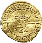 ¼ Rider - James III Issue of 1475-83, Type II obverse image