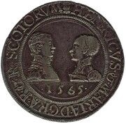 1 Ryal - Mary and Henry Darnley 4th Period, Type I obverse image