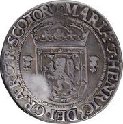 1 Ryal - Mary and Henry Darnley 4th Period, Type II, Countermark of 1578 obverse image