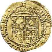 ½ Crown - James VI 9th Coinage, United Kingdom, 1605-1609 reverse image