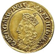 1 Britain Halfcrown - Charles I 3rd Coinage, 1st Issue obverse image