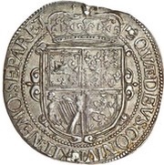30 Shillings - Charles I 3rd Coinage, 4th Issue, United Kingdom, 1639-1641 reverse image