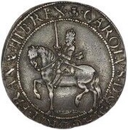 30 Shillings - Charles I 3rd Coinage, 5th Issue obverse image