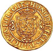 1 Ducat - James V 3rd Coinage, United Kingdom, 1539-1540 reverse image