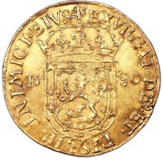 1 Ducat - James VI 3rd Coinage, United Kingdom, 1580 reverse image