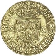 1 Crown - James V 2nd Coinage, Type II obverse image
