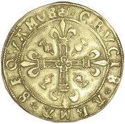 1 Crown - James V 2nd Coinage, Type II, United Kingdom, 1526-1539 reverse image