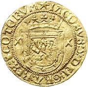 1 Crown - James V 2nd Coinage, Type IV obverse image