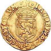 ½ Sword and Sceptre Piece - James VI 8th Coinage obverse image