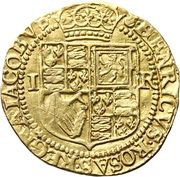 1 Britain Crown - James VI 9th Coinage, United Kingdom, 1605-1609 reverse image