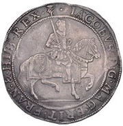 60 Shillings - James VI 9th Coinage obverse image