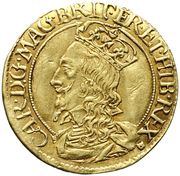 1 Britain Crown - Charles I 3rd Coinage, 1st Issue obverse image