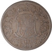 60 Shillings - James VII Restrike, Pattern, United Kingdom, 1828 reverse image
