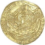 1 Noble - David II obverse image