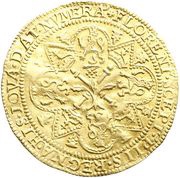 1 Thistle Noble - James VI 5th Coinage, United Kingdom, 1588-1593 reverse image
