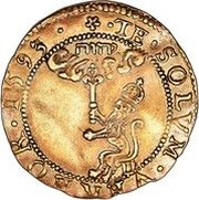 1 Hat Piece - James VI 6th Coinage, United Kingdom, 1591-1593 reverse image