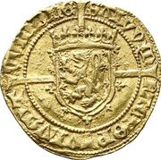1 Rider - James III Issue of 1475-83, Type I, United Kingdom, 1475-1483 reverse image