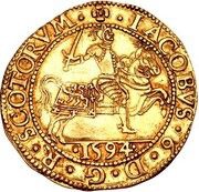 1 Rider - James VI 7th coinage obverse image