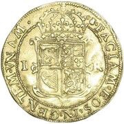 1 Unit - James VI 10th coinage, United Kingdom, 1609-1625 reverse image