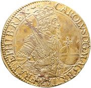 1 Unit - Charles I 3rd Coinage, 1st Issue obverse image