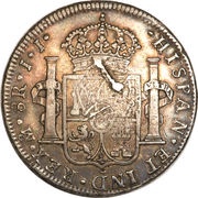 4 Shillings 6 Pence Rothsay Mills, United Kingdom, 1816 reverse image