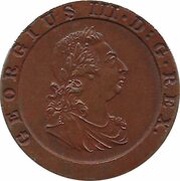 1 Farthing - George III Pattern obverse image