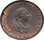1 Farthing - George III 3rd issue obverse image
